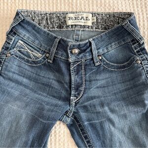Ariat Women's Mid-rise Straight Leg Jeans , ladies 25S